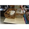 Image 1 : 2 BOXES OF CORNINGWARE AND OTHER BAKING DISHES