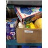 Image 1 : 2 BOXES OF STRESS BALLS, VEHICLE CLEANING SPRAYS