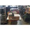 Image 1 : BOX OF SHEET SETS, CURTAINS, PLUSH BLANKET