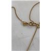 Image 8 : NECKLACE STAMPED 14K WITH PENDENT STAMPED 10K