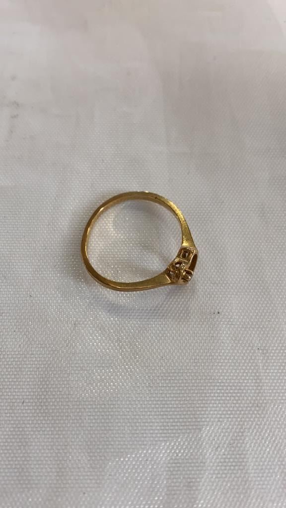 RING MARKED 10K GOLD