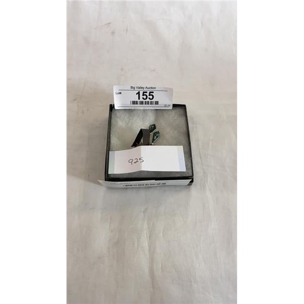 3 RINGS AND EARRINGS MARKED 925
