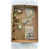 Image 13 : TOTE AND BOX OF VARIOUS JEWELLERY - MOSTLY RHINESTONE, BEADED, ETC