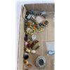 Image 15 : TOTE AND BOX OF VARIOUS JEWELLERY - MOSTLY RHINESTONE, BEADED, ETC