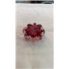 Image 9 : LOT OF SEMI PRECIOUS STONES, SMALL FIGURES, SHELL JAR, ART GLASS