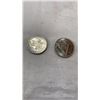 Image 2 : LOT OF CANADIAN DOLLARS, LARGE CENTS, TOKENS AND COINS