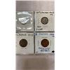 Image 3 : 7 CANADIAN 1947 PLAIN AND MAPLE LEAF COINS .800 SILVER