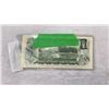 Image 3 : 3 CANADIAN 1973 1 DOLLAR BILLS SERIAL NUMBERS 1 APART