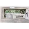 Image 2 : 5 CANADIAN CENTENNIAL 1 DOLLAR BILLS 1967