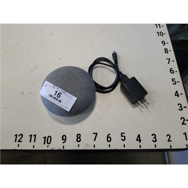 Google home mini tested and working with cord