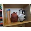 Image 1 : 4 PAINTED VASES