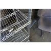 Image 2 : SEVILLE CLASSICS 6 TIER ROLLING WIRE METAL SHELVING