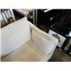 Image 3 : GREY UPHOLSTERED OVERSIZED ARMCHAIR