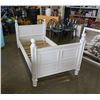 Image 1 : WHITE SINGLE SIZE BED FRAME
