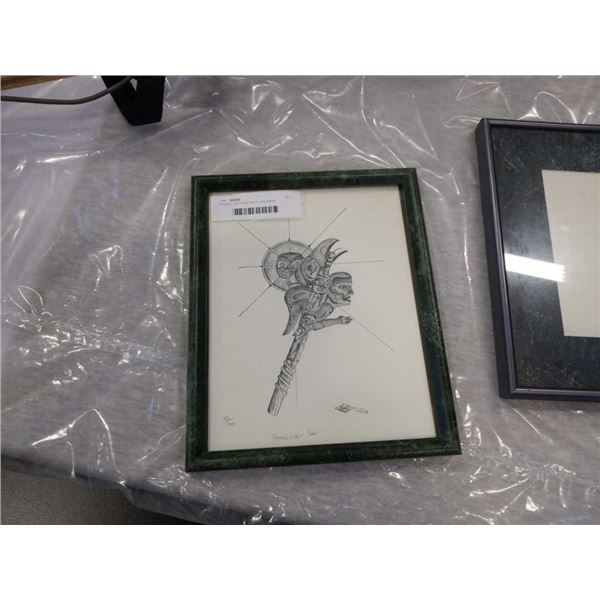 SIGNED LEP FIRST NATIONS PRINT HEREDITARY SON SIGNED 1993