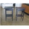 Image 1 : 2 PINE ONE DRAWER STANDS