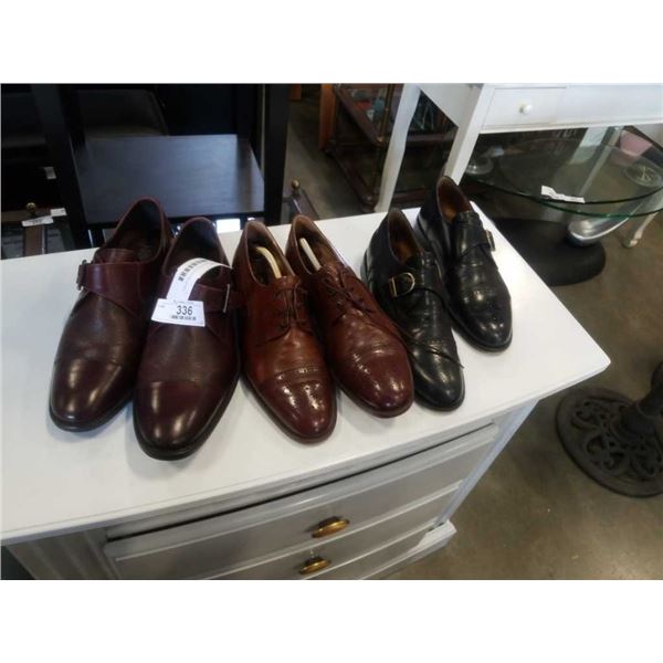 FABIOS, BROWNS ITALIAN DRESS SHOES AND AIDEN AND MASON LEATHER DRESS SHOES