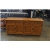 Image 1 : OAK 2 DRAWER SERVER