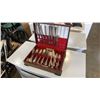 Image 2 : Canteen with community silver plate cutlery