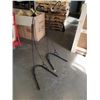 Image 1 : PAIR OF DECORATIVE METAL PLANT POT HANGERS