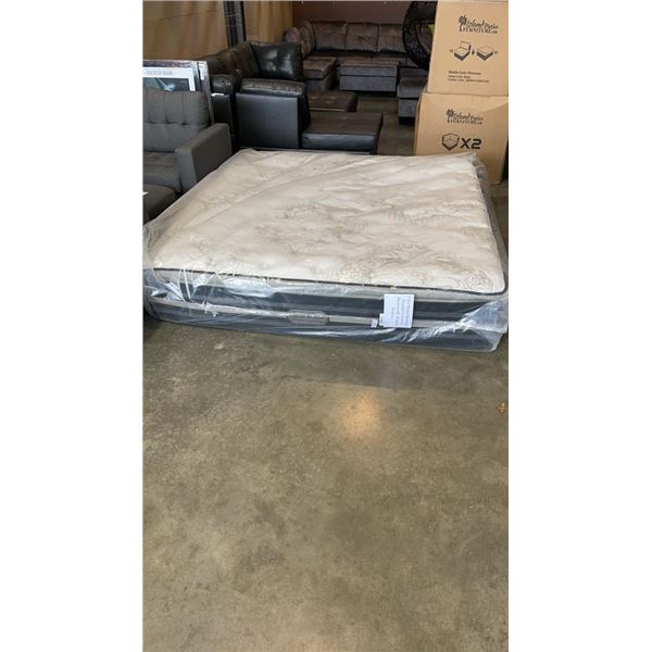 FLOOR MODEL BEAUTY REST IMPERIAL COLLECTION BAYMORE HL KINGSIZE MATTRESS - RETAIL $2199.99