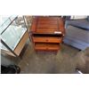 Image 4 : 2 DRAWER WOOD NIGHTSTAND