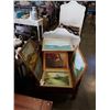 Image 1 : 5 PAINTINGS ON BOARD 1960s SHIP, LANDSCAPES, STILL LIFE