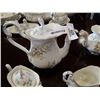 Image 2 : ROYAL ALBERT MADE IN ENGLAND HAWORTH TEA POT W/ CREAM AND SUGAR, AND COFFEE POT W/ CREAM AND SUGAR