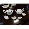 Image 7 : ROYAL ALBERT MADE IN ENGLAND HAWORTH TEA POT W/ CREAM AND SUGAR, AND COFFEE POT W/ CREAM AND SUGAR