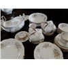 Image 7 : ROYAL ALBERT MADE IN ENGLAND HAWORTH 8 PLACE 7 PIECE DINNER SET W/ EXTRA TEA SETTING, GRAVY BOAT, 9 