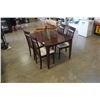 Image 2 : MODERN DINING TABLE AND 4 CHAIRS