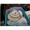 Image 2 : LOT OF CHINA PLATES, CUPS, SAUCERS