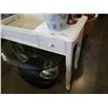 Image 4 : PAINTED WHITE VANITY WITH LIFT TOP MIRROR