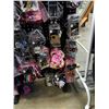 Image 3 : 500 new hair accessories on pegboard display rack