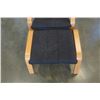 Image 2 : BENTWOOD CHAIR AND FOOTSTOOL
