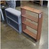Image 1 : 2 display shelves