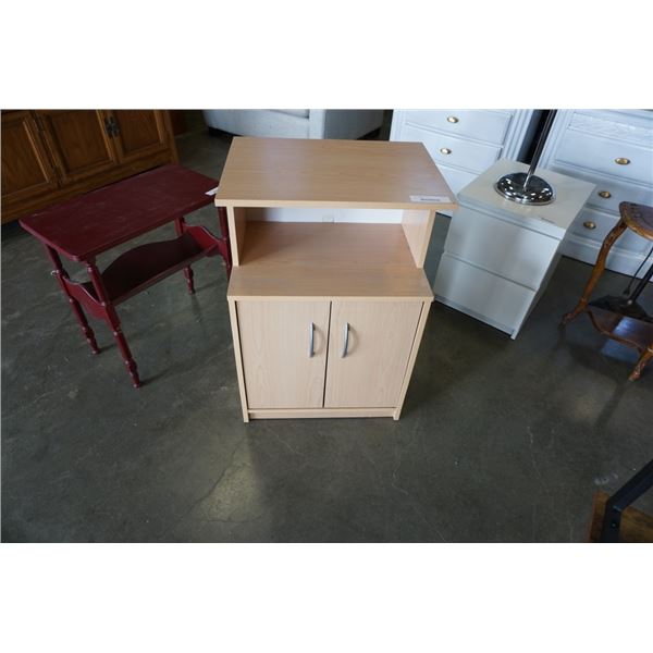 ROLLING MICROWAVE CART