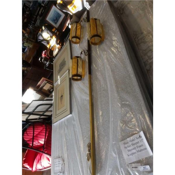 VINTAGE POLE LAMP - AS FOUND