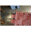Image 3 : Leather strap woven stool