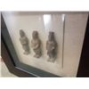 Image 2 : 2 PAINTINGS ON PAPER AND SHADOWBOX TERRA COTTA WARRIORS