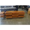 Image 3 : MCM 9 DRAWER DRESSER