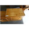 Image 2 : 3 DRAWER PINE DRESSER AND 1 DRAWER NIGHTSTAND