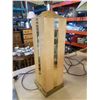 Image 2 : PAIR OF OAK TABLE LAMPS
