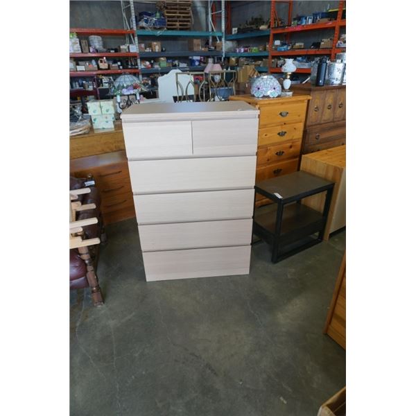 IKEA 6 DRAWER DRESSER