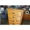 Image 2 : 5 DRAWER PINE CHEST OF DRAWERS
