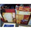 Image 2 : LARGE BOX OF CANVAS AND FRAMED PRINTS