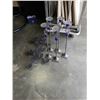 Image 1 : 7 decorative metal candle holders