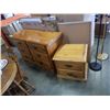 Image 1 : 6 DRAWER PINE DRESSER AND NIGHTSTAND
