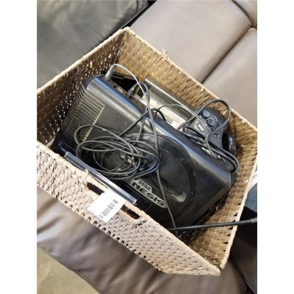 SEGA GENESIS CONSOLE WITH GAMES
