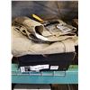 Image 1 : CARHARTT 44X32 DOUBLE FRONT WORK DUNGAREE PANTS AND NIKE TRAINING SHOES SIZE 11.5 US